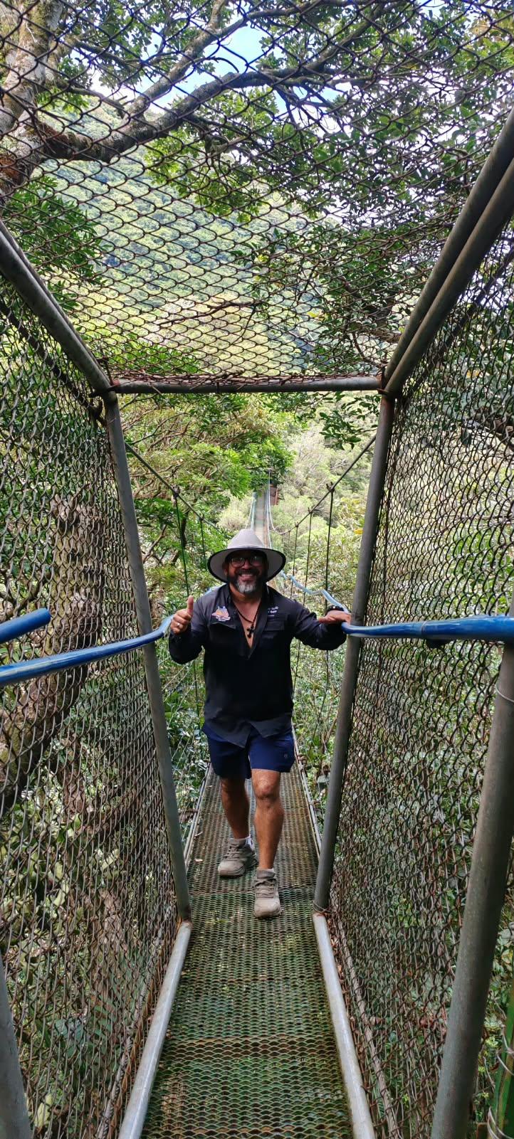 Tirolina canopy y puentes colgantes en el Pacífico — foto 2